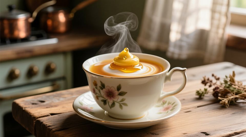 Как создать идеальный чай с молоком и медовым кремом