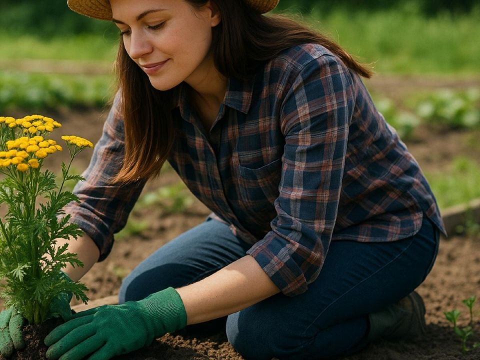 Пижма: естественный защитник вашего сада от вредителей