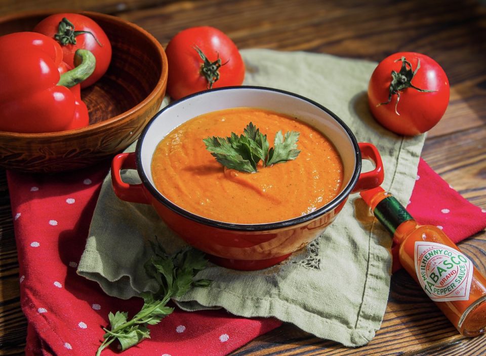 Гаспачо - холодный суп, который освежит ваше лето