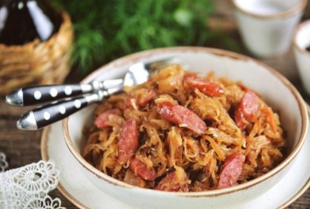 Бюргерская тушеная капуста