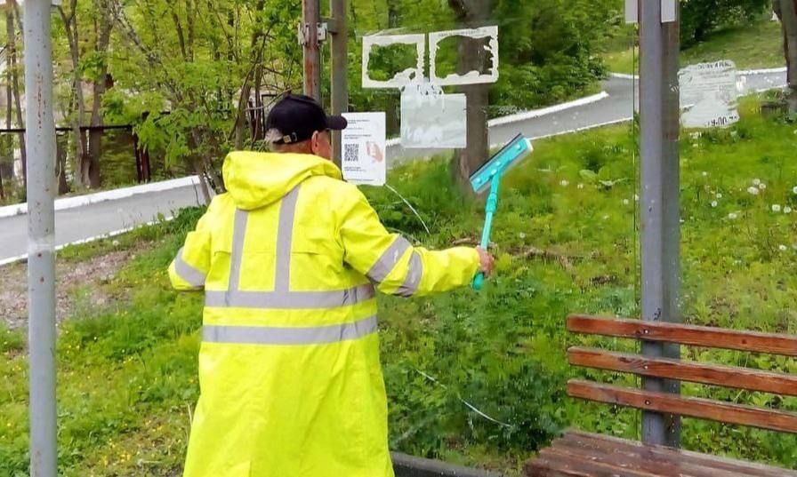 Сегодня в городе: асфальтирование, грейдирование дорог, установка знаков и санитарная уборка по районам