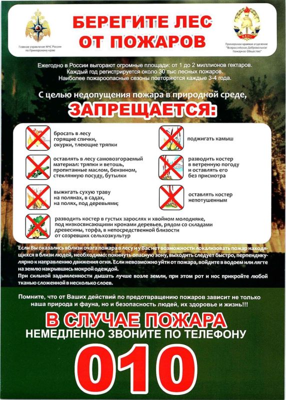 Готовность к пожароопасному сезону – ответственность каждого