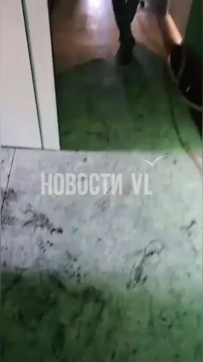 Вот так сейчас выглядит помещение раздевалки школы №69 после пожара