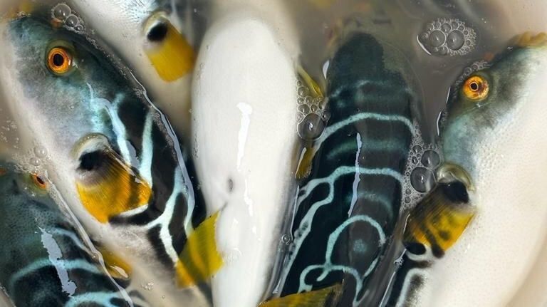 В водах южных бухт Приморья отмечается аномальное увеличение численности ядовитых рыб фугу