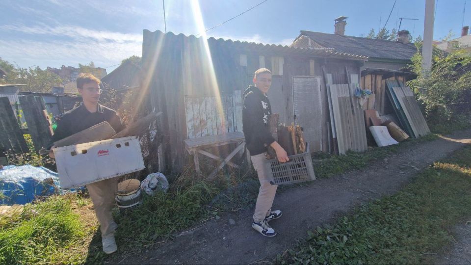 Погожие октябрьские дни наполняются добрыми делами