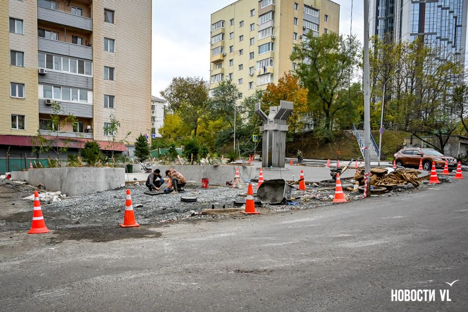 Параллельно со строительством виадука на Чуркине компания Concrete Jungle благоустраивает перекрёсток улиц Берёзовая и Краева