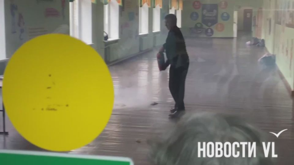 В школе № 23 во Владивостоке взорвался телефон – школьник проткнул его батарею ручкой