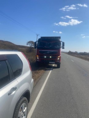 В округе проведен рейд по соблюдению весового контроля большегрузами