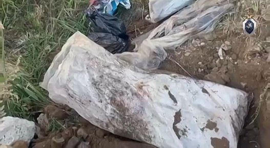 Следственный комитет Приморского края в рамках расследования уголовного дела о вымогательстве обнаружил тайник с оружием в Находке
