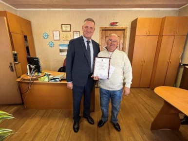Вице-спикер #ЗСПК Сергей Кузьменко посетил Октябрьский округ, где провёл ряд встреч и мероприятий