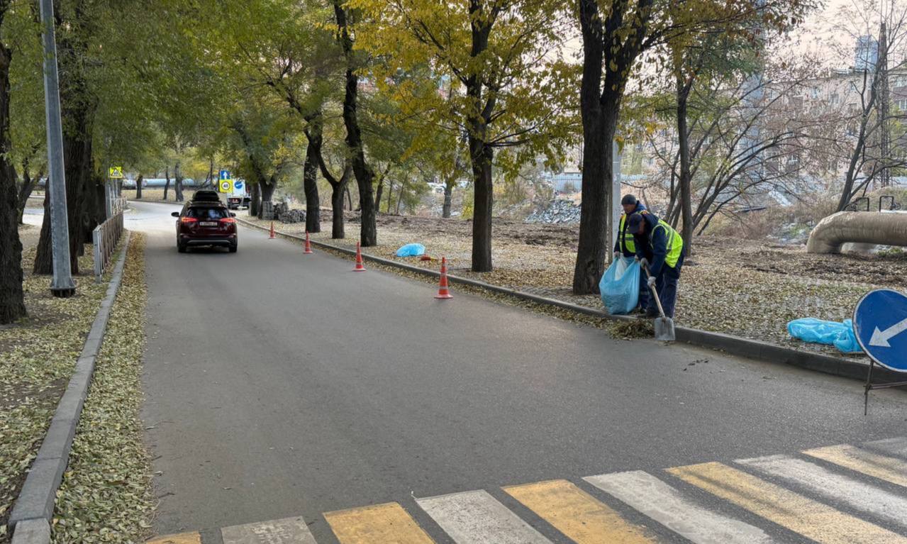 Сегодня во Владивостоке: устройство дорожного основания, восстановление ливневой канализации, установка дорожных знаков, демонтаж и санитарная уборка города Сегодня во Владивостоке: устройство дорожного основания, восстановление ливневой канализации, установка дорожных знаков, демонтаж и санитарная уборка города