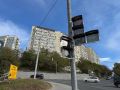 Во Владивостоке в районе Третьей Рабочей на перекрёстке улиц Жигура, Тобольской и Аллилуева начал работу новый светофор