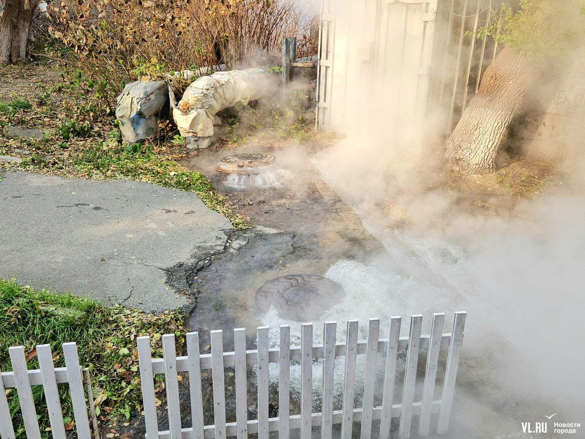 На Военном Шоссе по улице стелются клубы пара и разливаются реки кипятка, а в девятиэтажке нет отопления На Военном Шоссе по улице стелются клубы пара и разливаются реки кипятка, а в девятиэтажке нет отопления