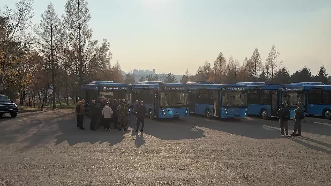Олег Кожемяко: Автобусный парк Лесозаводска пополнился новыми машинами