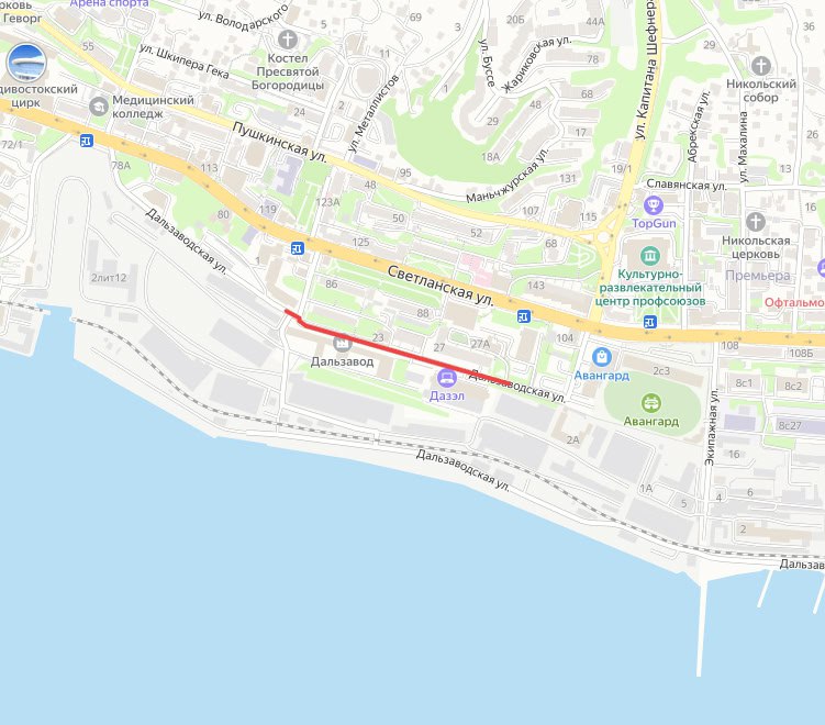 Около проходной «Дальзавода» начали перекладывать магистральный водовод – проезд закрыт до середины ноября Около проходной «Дальзавода» начали перекладывать магистральный водовод – проезд закрыт до середины ноября