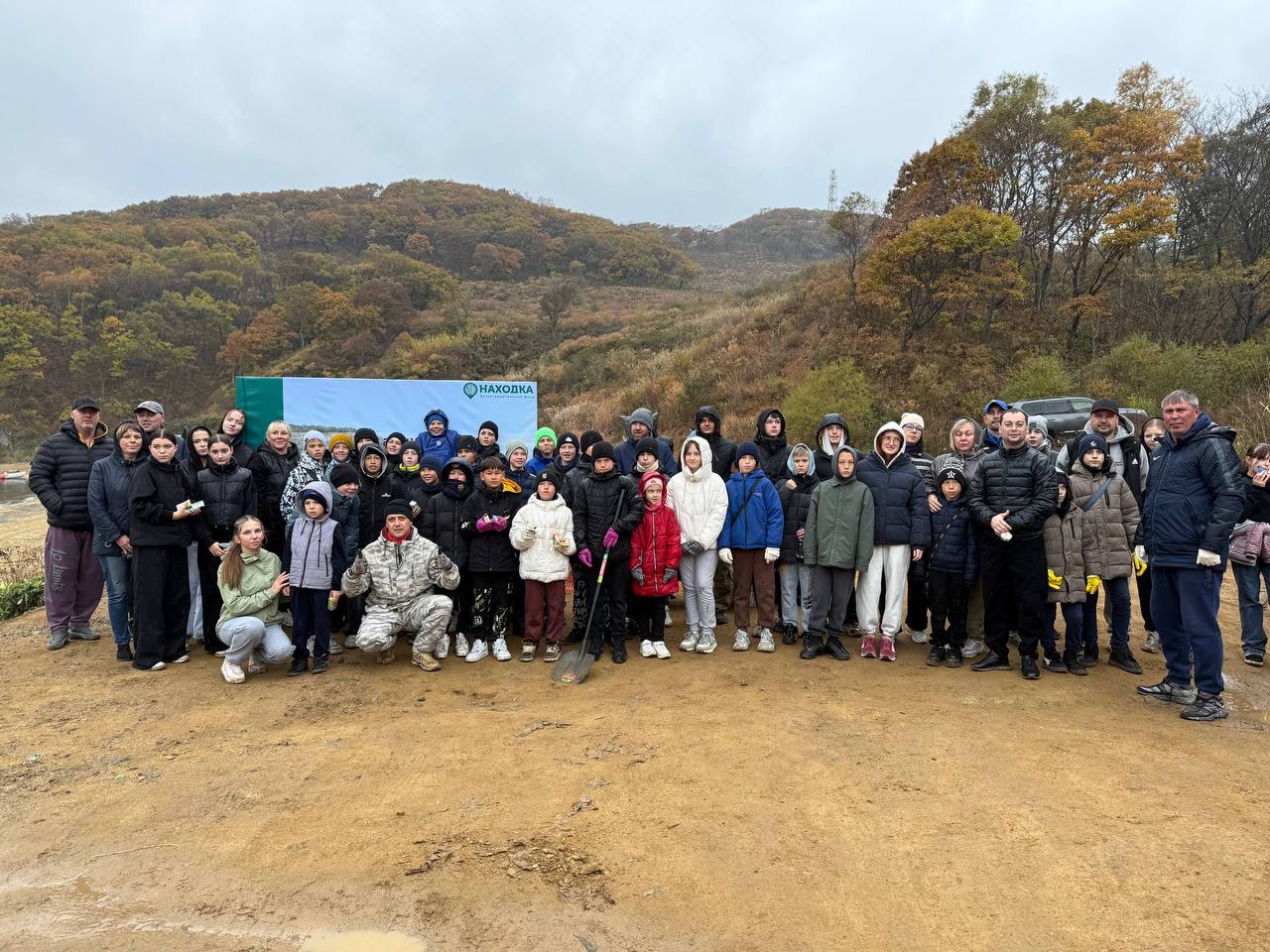 Экологический субботник на побережье залива Находка