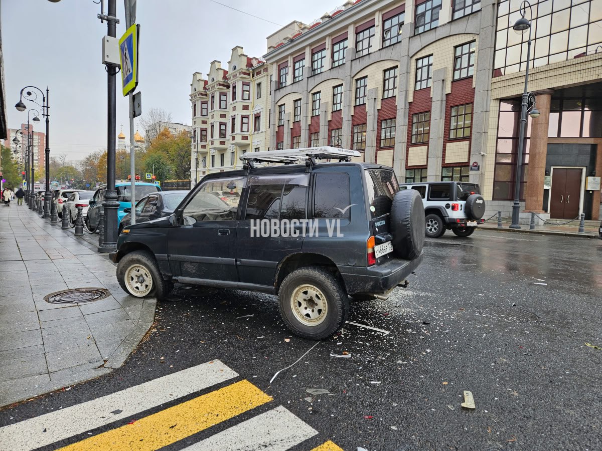 Женщина-водитель с заклинившей педалью газа устроила массовое ДТП на Океанском проспекте Женщина-водитель с заклинившей педалью газа устроила массовое ДТП на Океанском проспекте