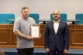 Глава города Владивостока лично поблагодарил и вручил награды сотрудникам нашего предприятия «Содержание городских территорий»