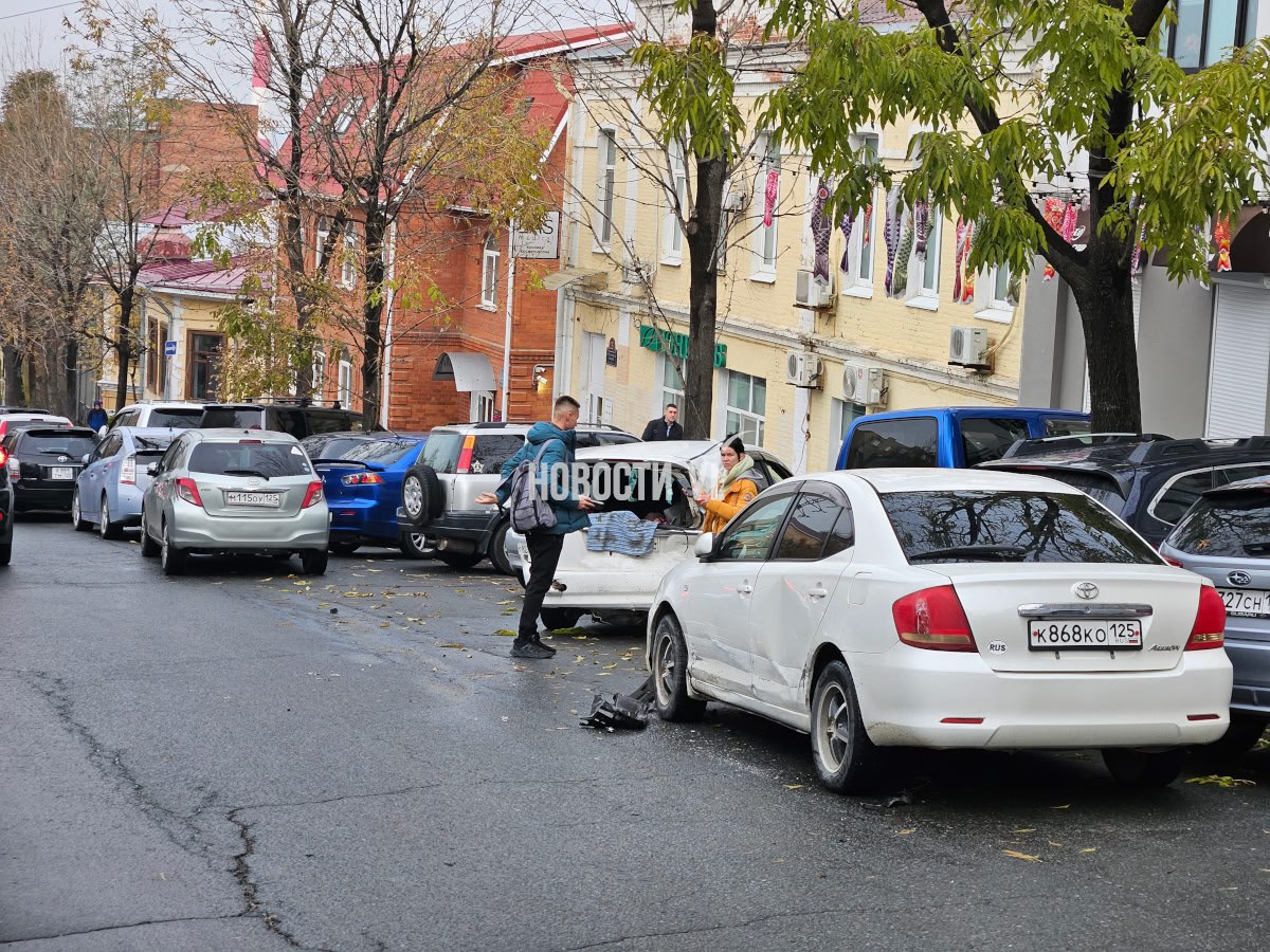 Женщина-водитель с заклинившей педалью газа устроила массовое ДТП на Океанском проспекте Женщина-водитель с заклинившей педалью газа устроила массовое ДТП на Океанском проспекте