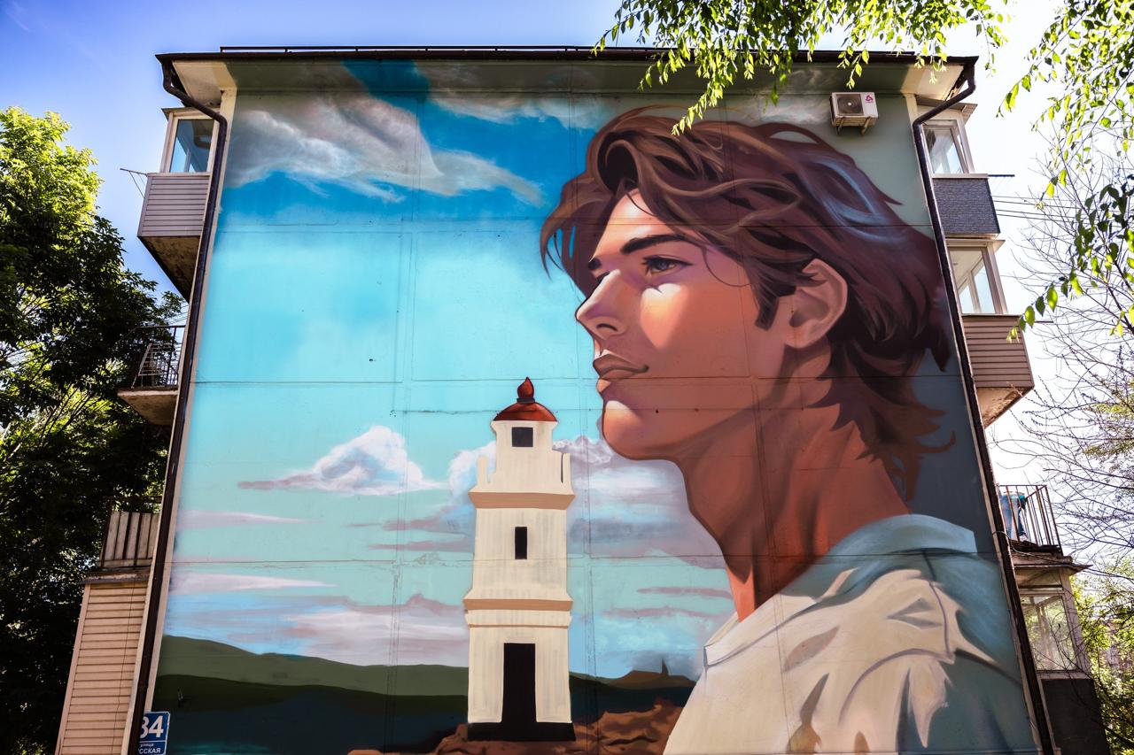 Более 10 муралов создали во Владивостоке в этом году Более 10 муралов создали во Владивостоке в этом году