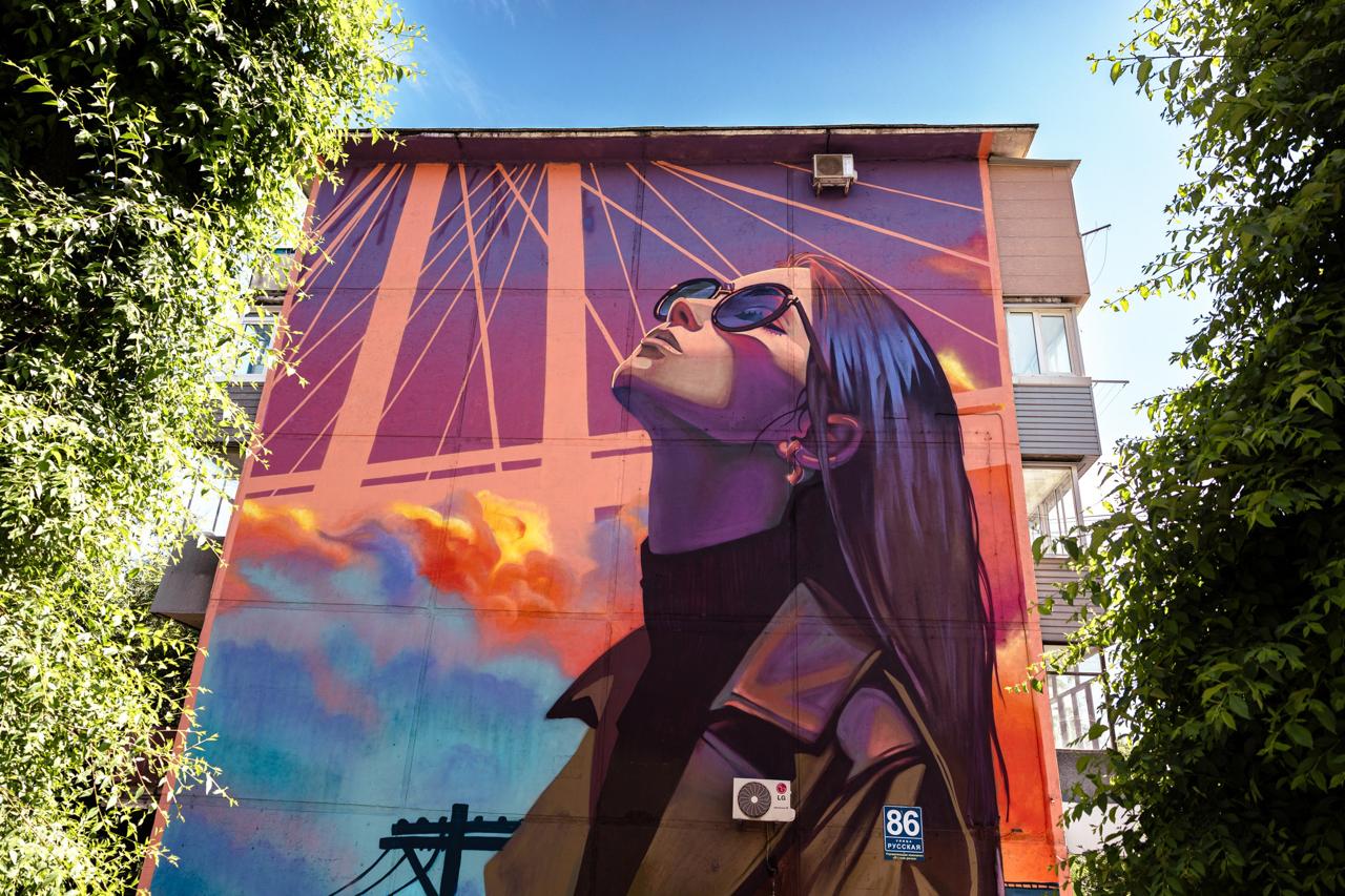 Более 10 муралов создали во Владивостоке в этом году Более 10 муралов создали во Владивостоке в этом году