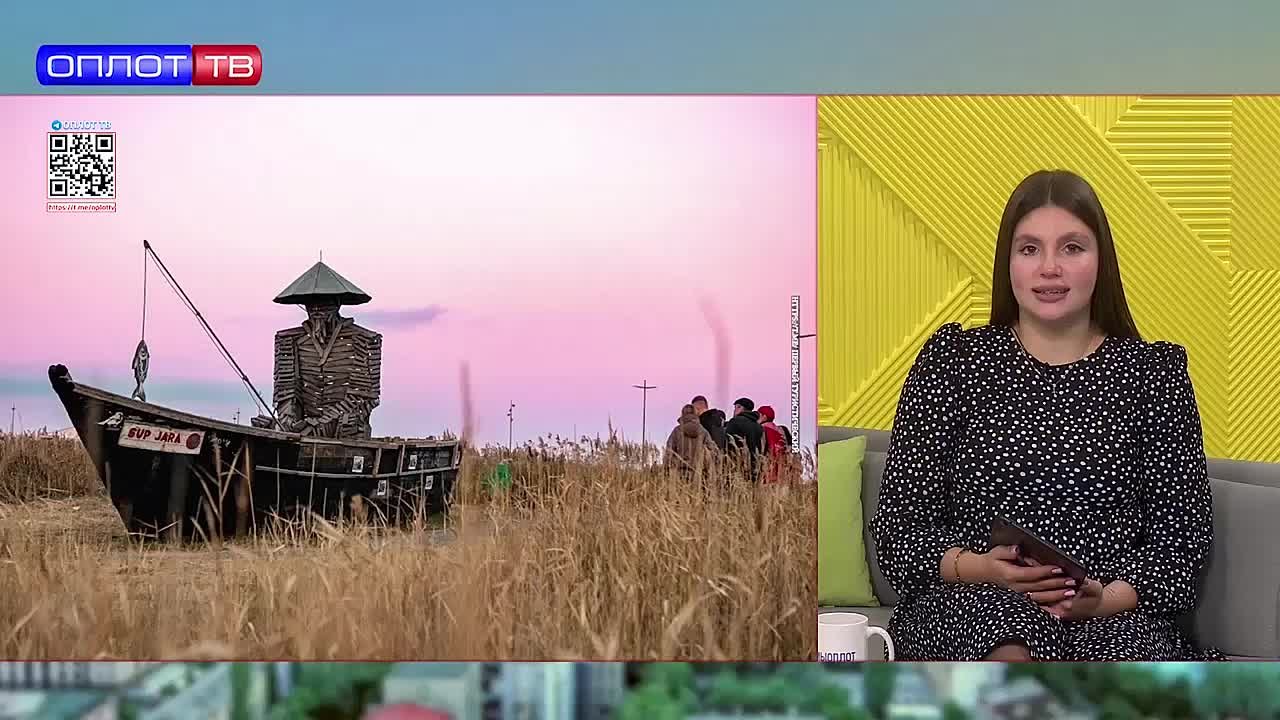 Во Владивостоке шхуну, выброшенную тайфуном, превратили в арт-объект на Русском острове