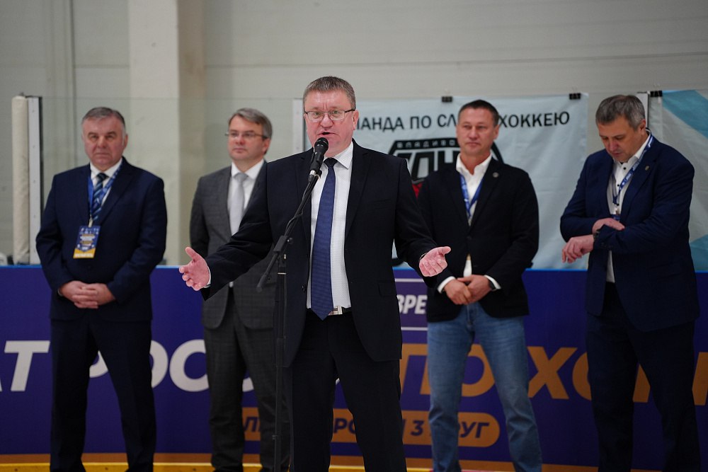 В Самаре стартовал 3-й круг чемпионата России по следж-хоккею в дивизионе «Лига героев» - Кубок «Герои нашего времени» В Самаре стартовал 3-й круг чемпионата России по следж-хоккею в дивизионе «Лига героев» - Кубок «Герои нашего времени»