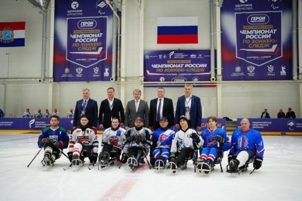 В Самаре стартовал 3-й круг чемпионата России по следж-хоккею в дивизионе «Лига героев» - Кубок «Герои нашего времени»