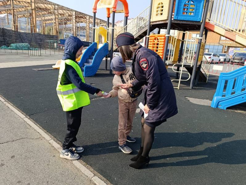 В Находке Приморского края сотрудники Госавтоинспекции провели профилактическую акцию «Засветись!» В Находке Приморского края сотрудники Госавтоинспекции провели профилактическую акцию «Засветись!»