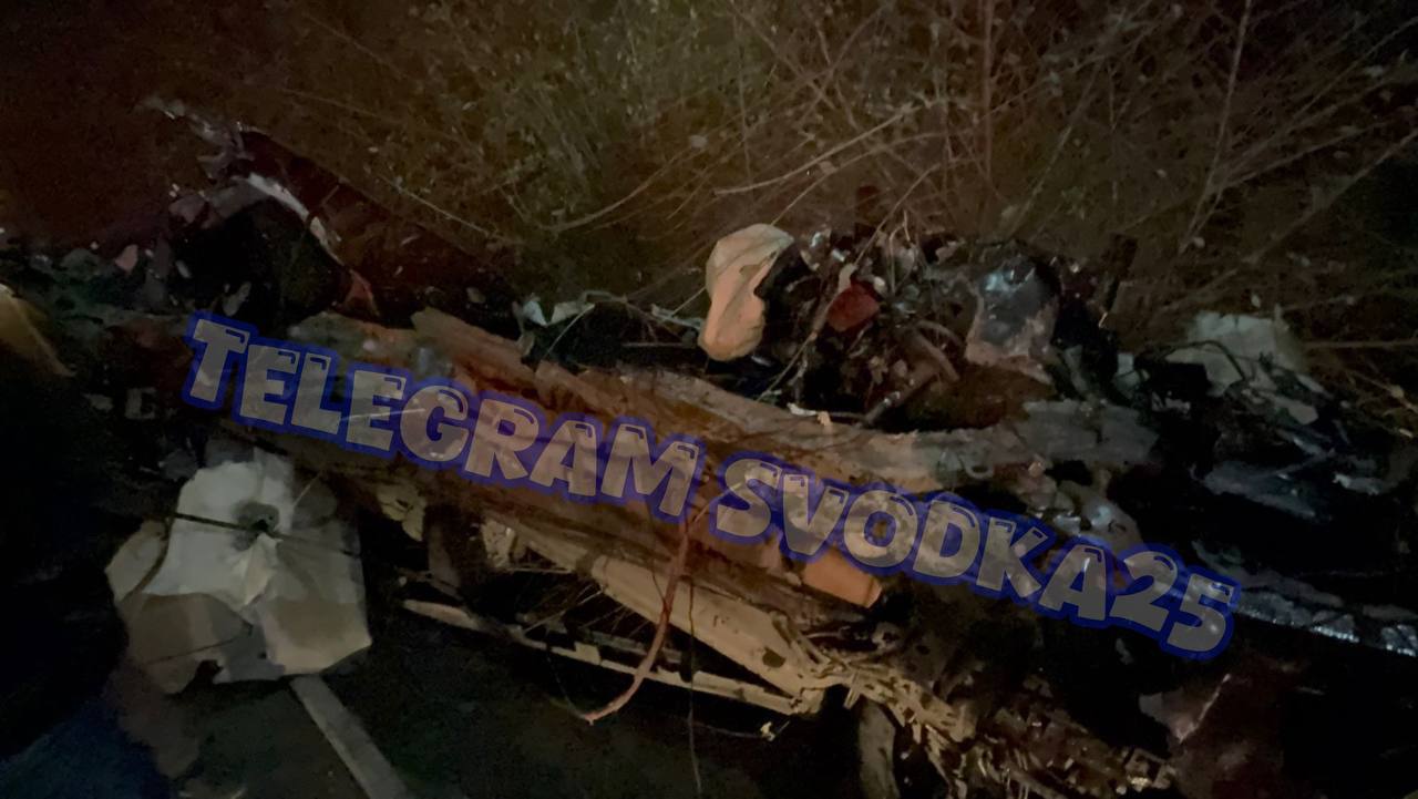 Жуткое ДТП произошло ночью на Молодежной во Владивостоке: автомобиль буквально разорвало от удара Жуткое ДТП произошло ночью на Молодежной во Владивостоке: автомобиль буквально разорвало от удара