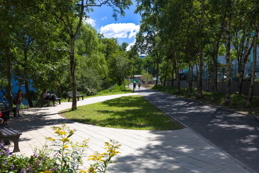 Во Владивостоке благоустроили 25 новых пространств благодаря конкурсу инициативного бюджетирования «Твой проект»