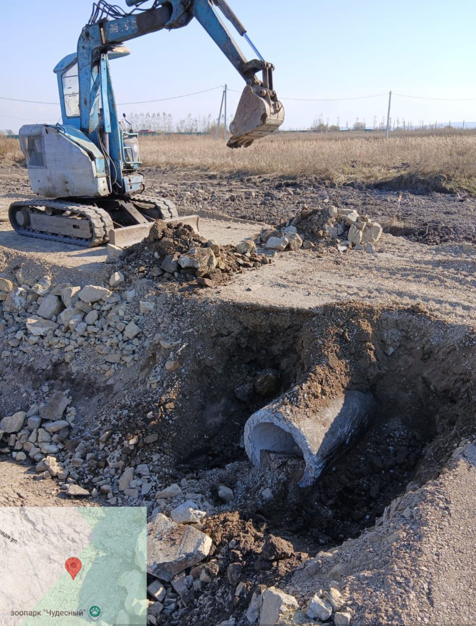 В Борисовке восстановили водопропускные трубы В Борисовке восстановили водопропускные трубы
