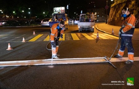 На шести улицах Владивостока проведут работы по устранению очагов аварийности