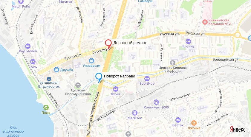 Завтра поворот от сквера с китёнком закроют на время дорожных работ