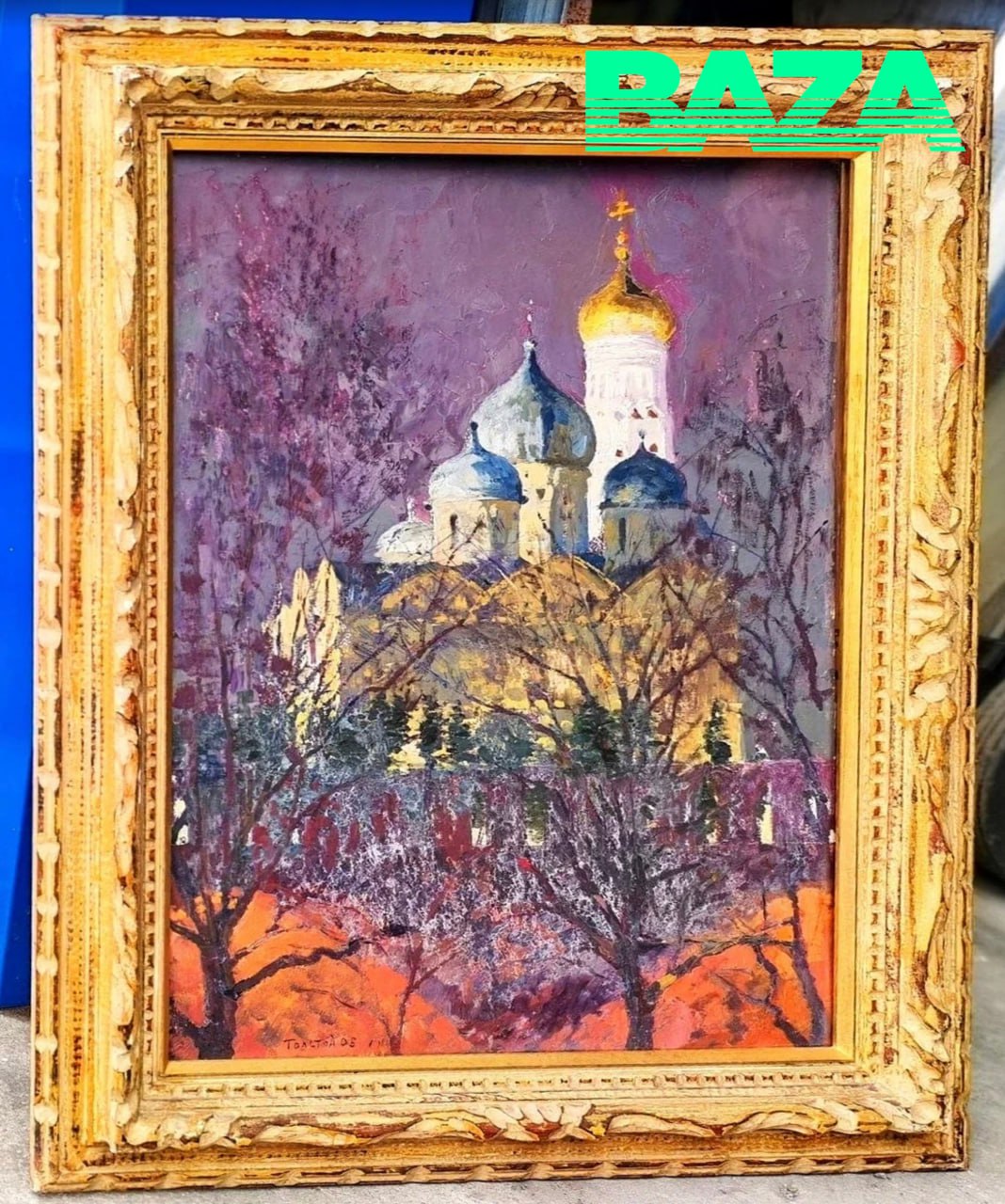 Картину потомка Льва Толстого конфисковали таможенники Владивостока — полотно пытались незаконно провезти на корабле из Японии в Россию, чтобы передать неизвестному