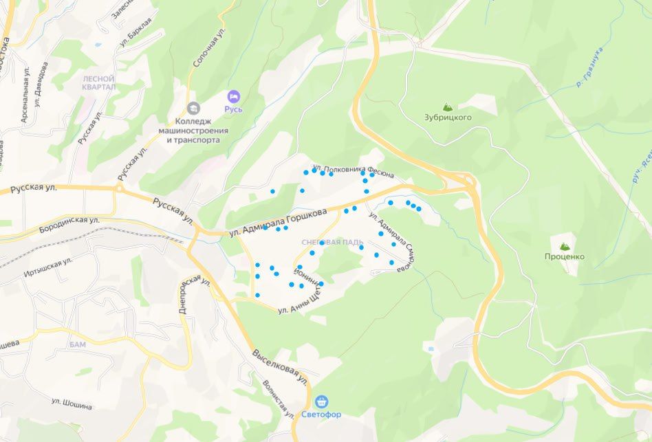 По данным сервиса «Отключения воды и света» на VL.ru, массовое отключение водоснабжения произошло сегодня, 6 ноября, в 09:38