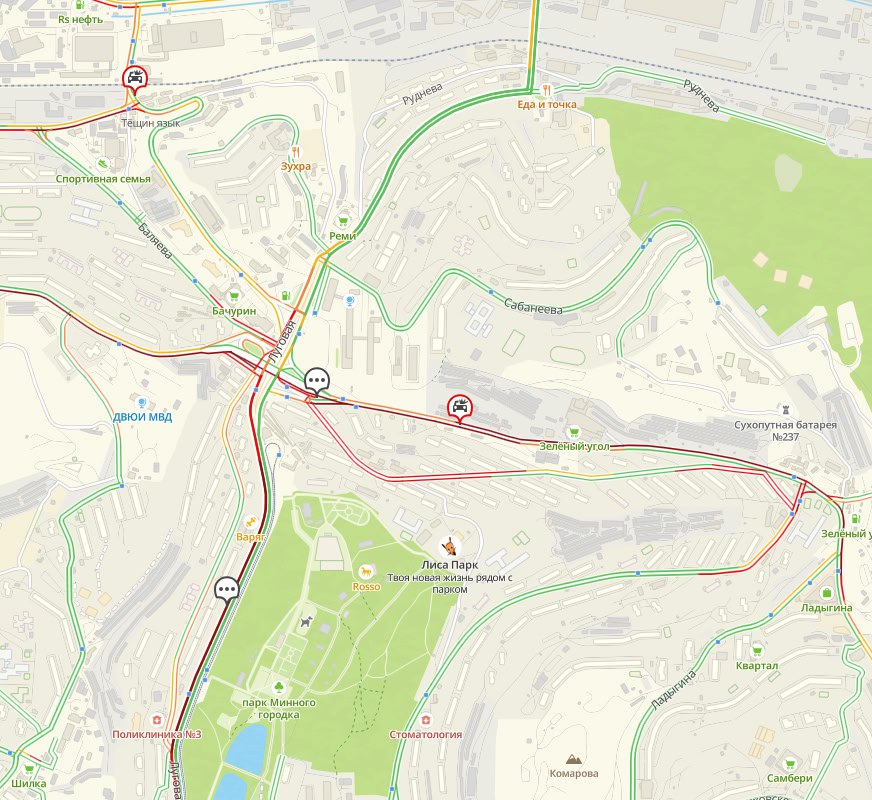Из-за ДТП на Адмирала Юмашева собрались крупные заторы как со стороны Нейбута, так и со стороны Баляева Из-за ДТП на Адмирала Юмашева собрались крупные заторы как со стороны Нейбута, так и со стороны Баляева