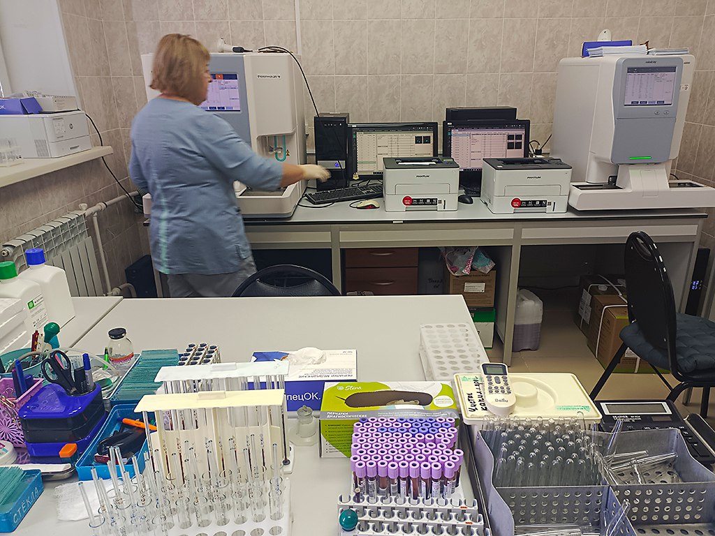 В Находкинской больнице при поддержке государства обновили лабораторное оборудование В Находкинской больнице при поддержке государства обновили лабораторное оборудование