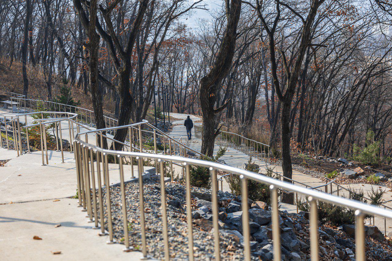Константин Шестаков: Более 1200 саженцев деревьев, кустарников и многолетних цветов появилось в парке на Ватутина во Владивостоке Константин Шестаков: Более 1200 саженцев деревьев, кустарников и многолетних цветов появилось в парке на Ватутина во Владивостоке