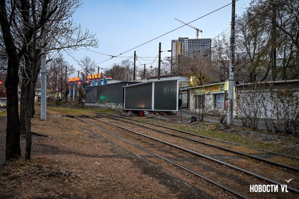 Новые павильоны на Спортивной незаконно подключили к электросетям, деревья спилили без разрешения – мэрия Новые павильоны на Спортивной незаконно подключили к электросетям, деревья спилили без разрешения – мэрия