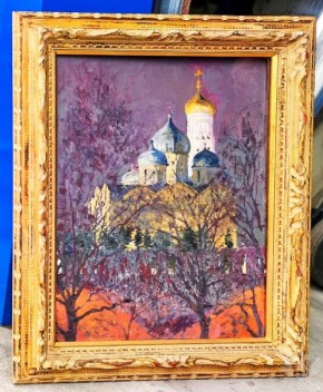 Незадекларированную литографию "Московский кремль" привезли из Японии в Россию