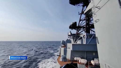 Корабли Тихоокеанского флота отразили условную ракетную атаку в Японском море