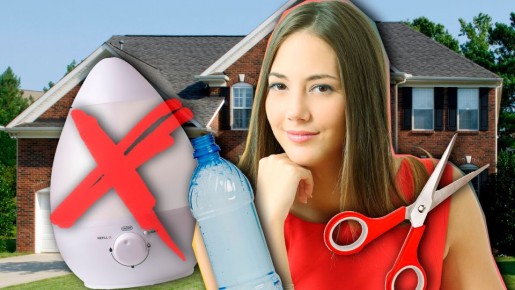 Пара минут и никаких трат: как сделать увлажнитель воздуха своими руками