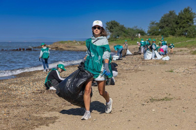 18 экологических акций провели во Владивостоке за летне-осенний период