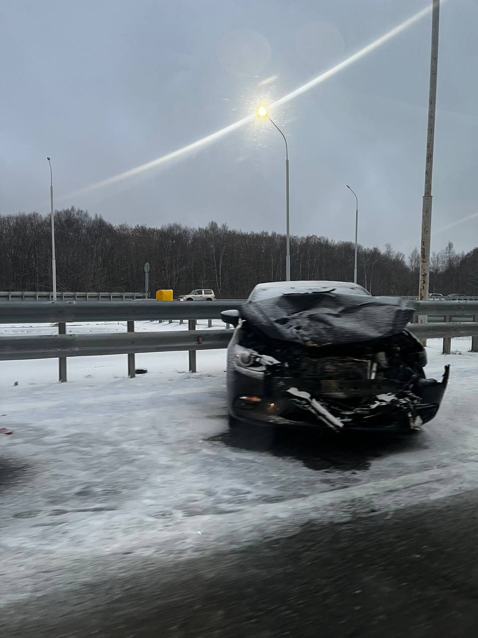 На скользких дорогах в Приморье произошло несколько серьёзных ДТП На скользких дорогах в Приморье произошло несколько серьёзных ДТП