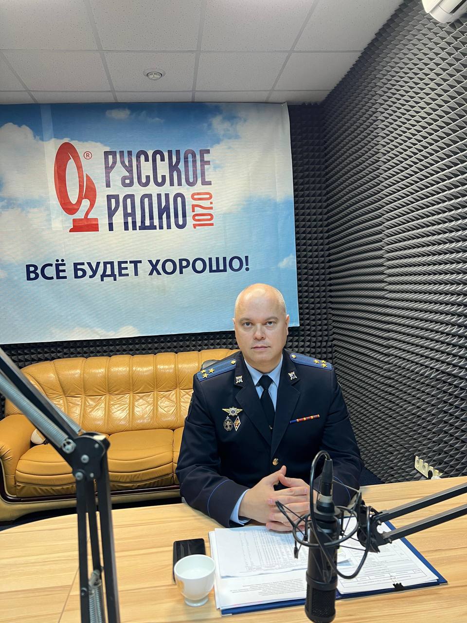 Замначальника УМВД Приморья Дмитрий Сумец рассказал радиослушателям об итогах работы сотрудников органов внутренних дел