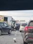 На аэропортовской трассе произошло массовое ДТП