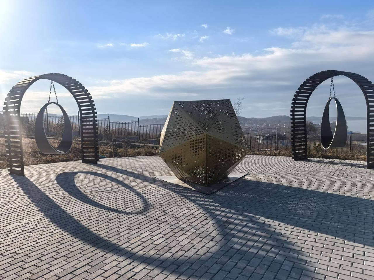 Благоустройство парка «Андреевский» в Большом Камне близко к завершению