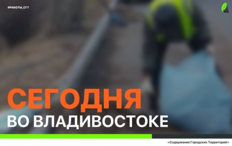 Сегодня во Владивостоке: промывка ливнёвок, установка дорожных знаков, демонтаж объектов, дорожные и санитарные работы