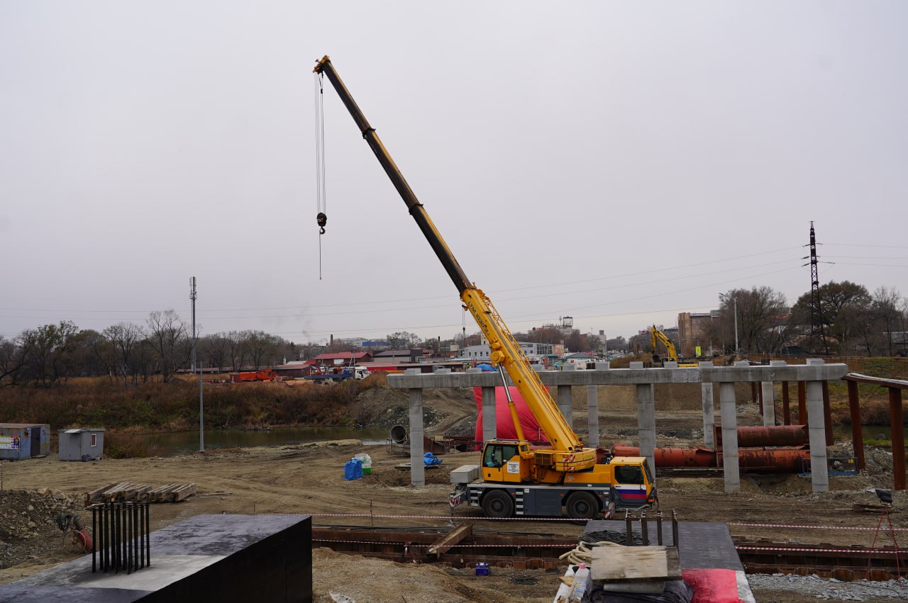 Евгений Корж: Планомерно выполняются работы на путепроводе по улице Чичерина Евгений Корж: Планомерно выполняются работы на путепроводе по улице Чичерина